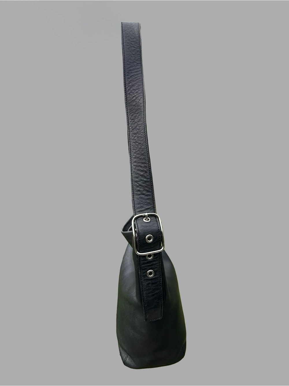 Vintage Y2K Coach Soho Leather Hobo Bag - Style 8A01 (Black) - Picture 2 of 7